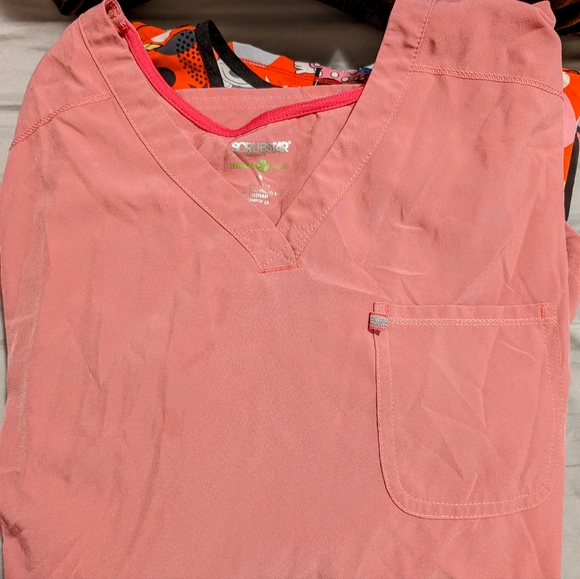 Scrubstar Tops - Scrubstar 2XL Pink Scrub Top